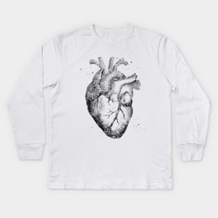 Human Heart Kids Long Sleeve T-Shirt